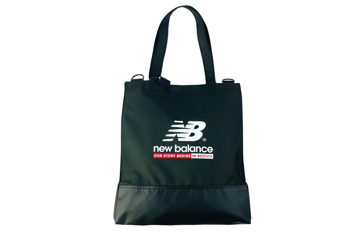 

New Balance Fabric Tote Bag, Shopping Bag, Shoulder Bag Regular Unisex Black GCA2V913-BK