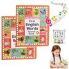 First English Words Sound Book, My First English Sound Toy,470+ Words, 21 Themes, Speak and Spell, Fun Word Game for Educational Language