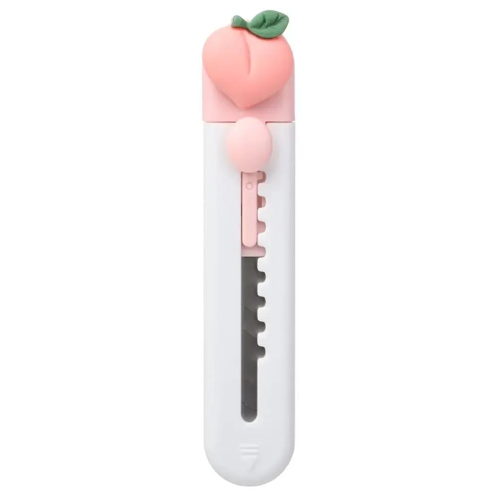 Mini Cat Paw Art Utility Knife Cute Transparent Utility Knife Express Box Knife Paper Envelope Opener Student Stationery Suppy персиковый