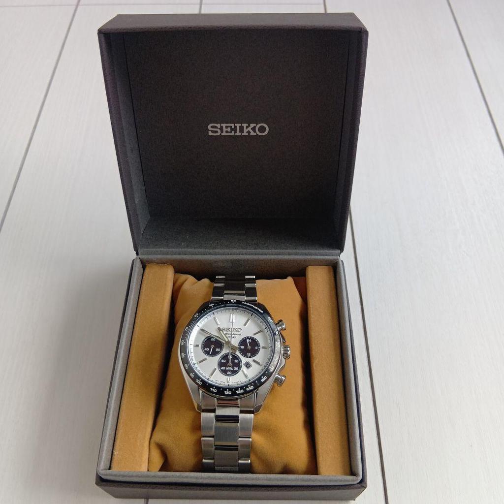 SEIKO quartzový náramkový chronograf
