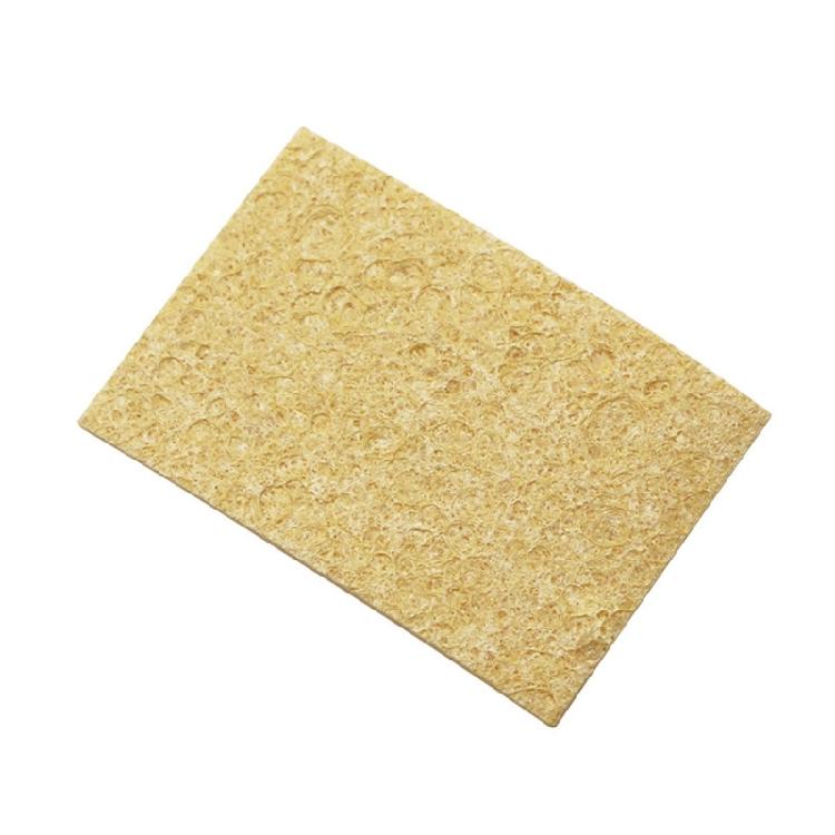 Yellow Soldering Cleaning Sponge Cleaner for Electric Welding Accessory 10pcs