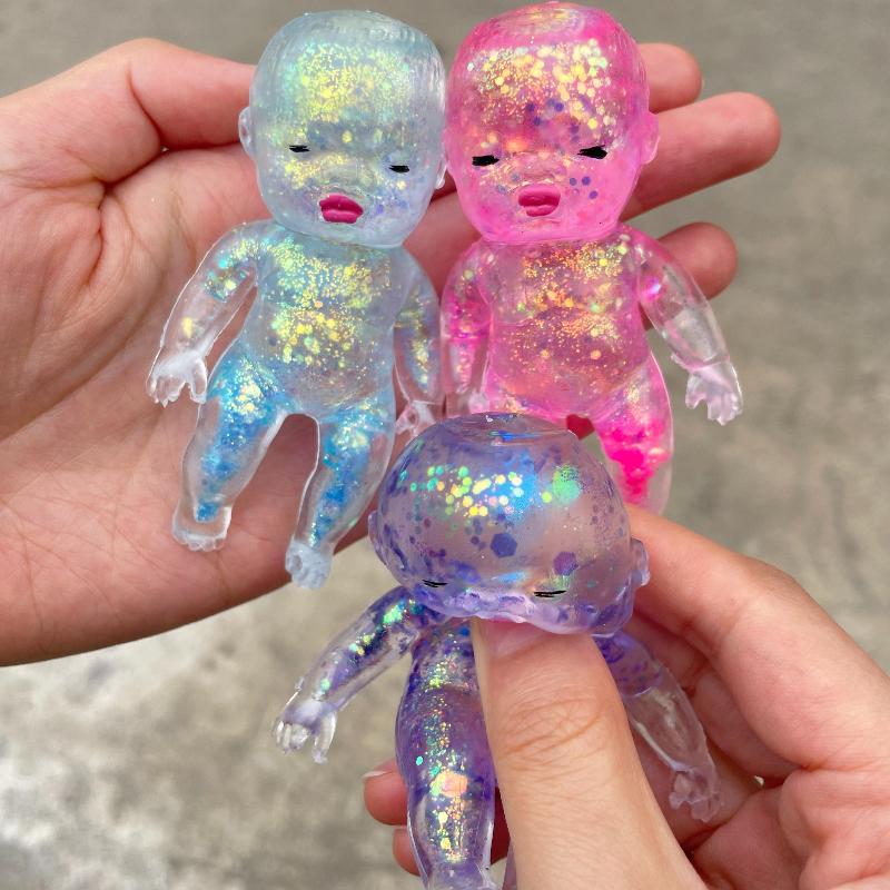 Interesting Toys Squishy Maltose Natasha Colorful Baby Squeeze Toy Stretchable Slow Rising Fidget Squishies Toy Adults Stress Anxiety Relief Gift