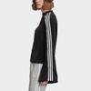 Adidas Originals Velvet Sweater Sports Short Round Neck Pullover Women Sweater Black ED4752
