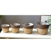 Rattan Flower Pots Yard Plant Pots Flower Basket Flowerpot Storage Box For Vegetables