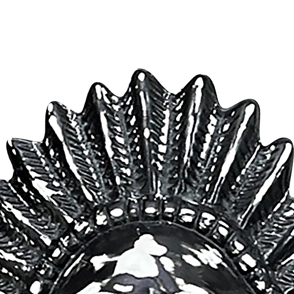 Läskig aztekisk dödsvisselpipa Skrikande aztekisk krigsvisselpipa Skallevisselpipa för Halloween-busrekvisita