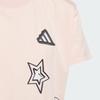 New Adidas T Shirt Ice Crystal Pink Children Aged 3 7 Years Old JM3437
