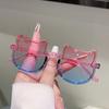 1/6 Pcs Cute Kitten Shaped Kids Sunglasses  New Gradient Candy Color Decor Shades for Girls Ins Trendy Design Sun Glasses