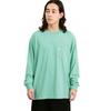 Lee Embroidered Pocket Long Mint Size S Men's T-Shirt, Sleeve, Green,