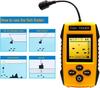 New Upgrade Handheld Fish Depth Finder Ice Kayak Shore Boat Fishing Fish Detector Device Sonar Sensor Transducer and LCD Display