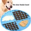 Pet Supplies Silicone Licking Mat Cat Slow Feeder with Suction Cup Slow Feeding Pad Dog Peeling Mat GCP02