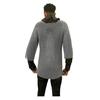 XXL Aluminum Round Riveted Chain Mail Shirt 16 Gauge MEDIEVAL CHAINMAIL Halloween Costume