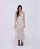 LOULOUSEOUL Mermaid Of The City Dress (Cream)