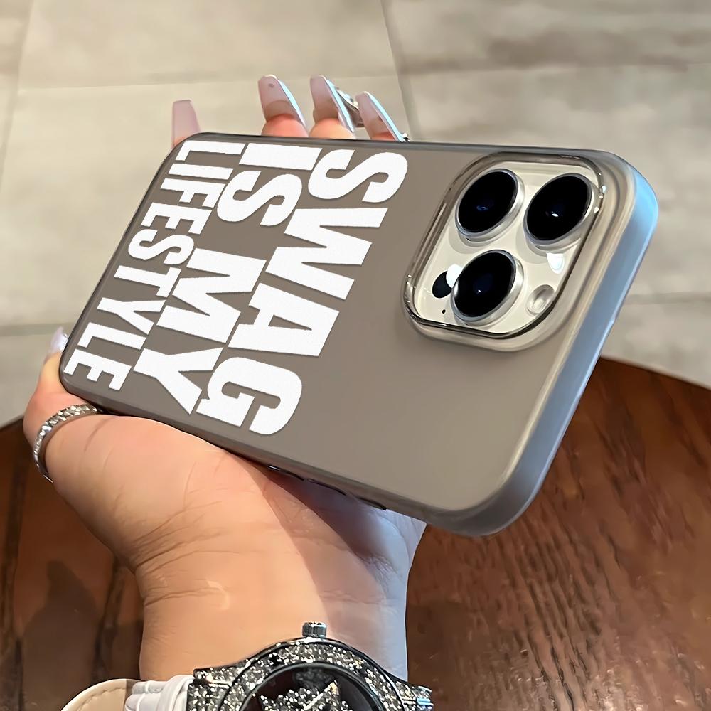 SWAG is My Lifesytle Phone Case For IPhone 17 Case IPhone 16 Pro Max 11 15 14 12 Pro Max 7 8 Plus Air Silicone Soft Cover