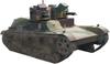 IBG Scale Polish 7TP Tank with Machine Late with Plastic Model Kit PB35072 1/35 Twin-Turret Guns, Model, Interior,