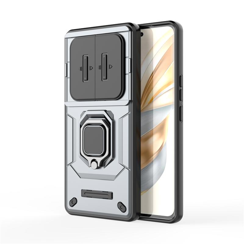 Shockproof Case For Honor Magic 7 Lite Case For Honor Magic7 Lite Ring Holder Magnetic Cover Honor Magic 7 Lite Push Window Case