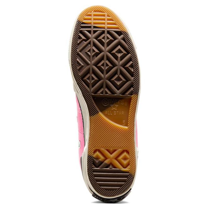 Converse Chuck 70 Plus Comfortable & Versatile Breathable High Top Canvas Shoes Unisex Pink