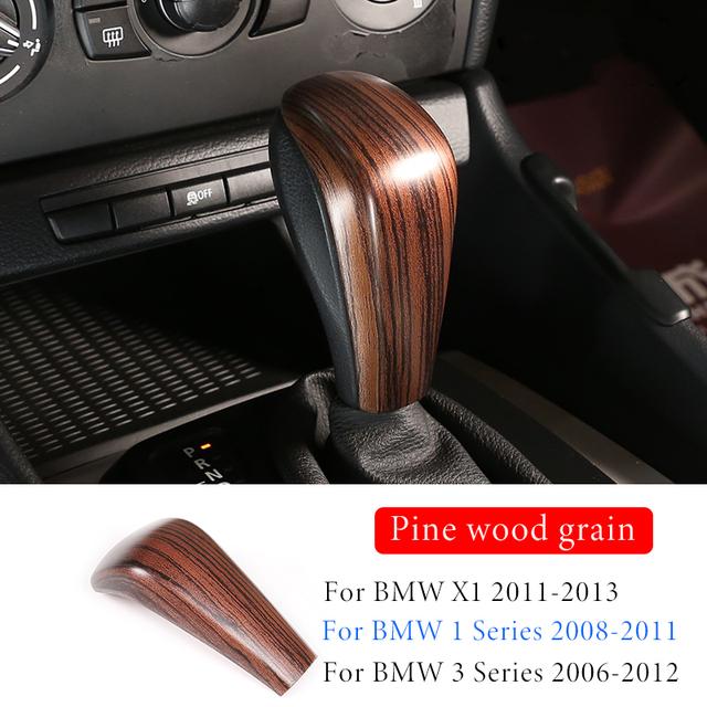 Kryt hlavy radiacej páky, nálepka s ozdobnou lištou, pre BMW 1 3 Series x1E48 E61E64 E65 E85 E86 E83 E53 E81 E82 E87 E90 E91 E92