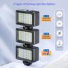 Waterproof Fill Light LED Diving Light 2700K-9000K Bi-color Temperature Mini LED Video Light Underwater 40M Built-in Battery for Underwater Photograp
