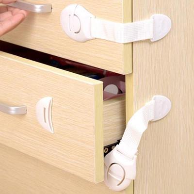 Child Lock Protection Of Children Locking Doors For Children's Safety Kids Safety Plastic Lock For Child Baby Drawer Lock