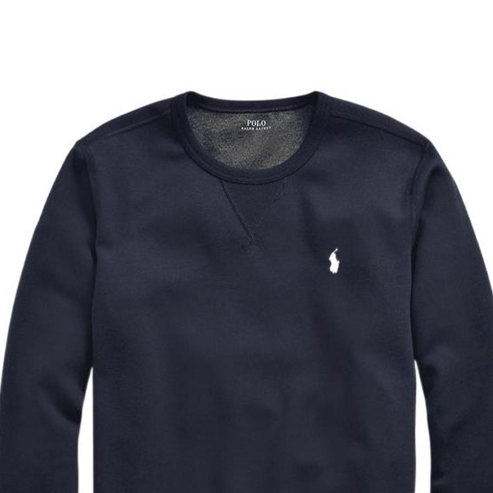 Polo Ralph Lauren Embroidered Print Crew Neck Long Sleeve Sweatshirt Men sweatshirt Navy-Blue MNPOKNI16822533-410