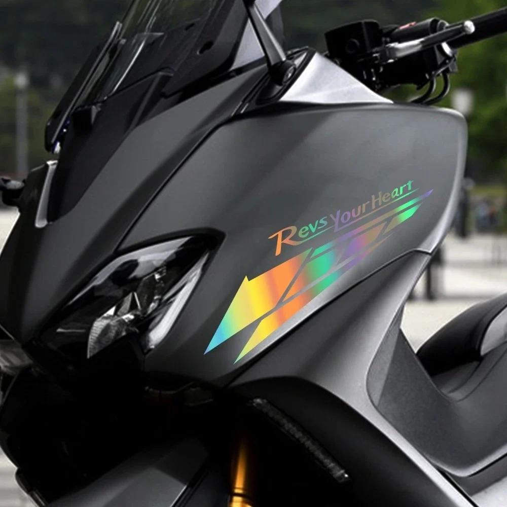 REVS YOUR HEART Motorcycle Stickers Creative Anti Scratch Vinyl Decals Motorbike Side Fairings Decoration Stickers For YAMAHA