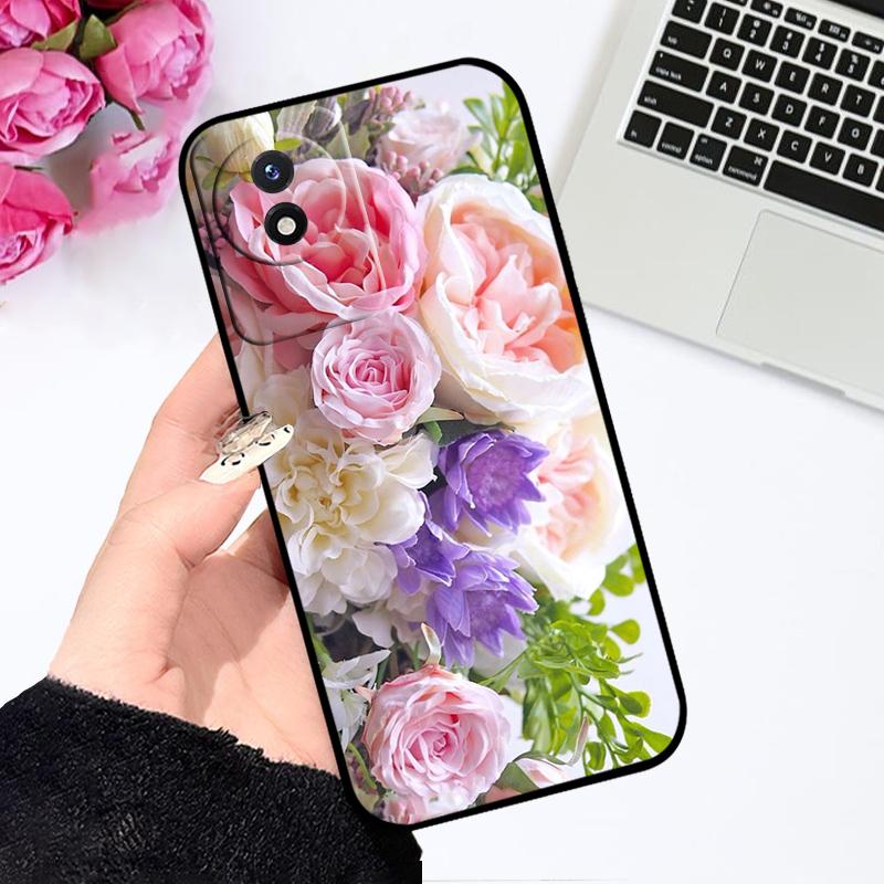 For Vivo Y02 4G Cases Y02A Y02t Y02s Color Printing Silicone TPU Phone Cover For VIVO Y11 2023 4G Bumper V2236A Coque Fundas