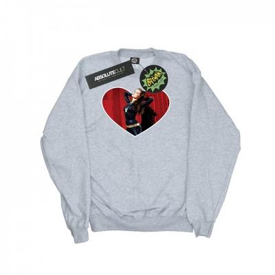 Mens Batman TV Series Catwoman Heart Sweatshirt