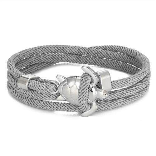 2026 Ocean Series Multi-turn Adjustable Nautical Rope Bracelet Couple Beach Style Jewelry