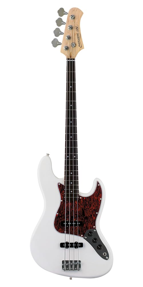 Photogenic Photogenic Electric Bass Jazz Bass Type Pickguard JB-240/WH/T3P White/Tortoiseshell