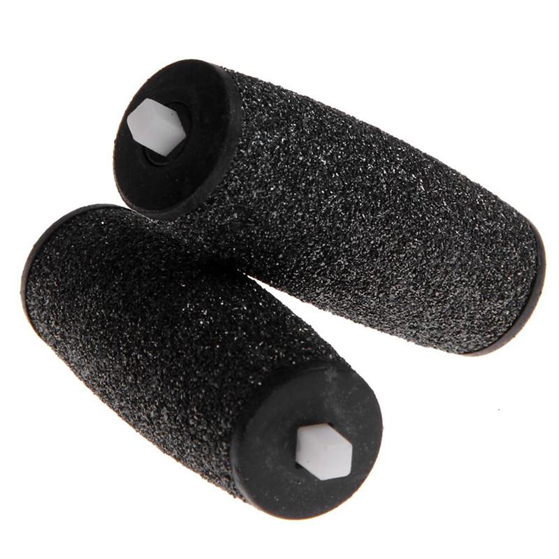 10/5pcs Replacement Roller Heads for Velvet Pedicure Foot File Refills Velvet Smooth Comfortable Cleanning Scrubbers