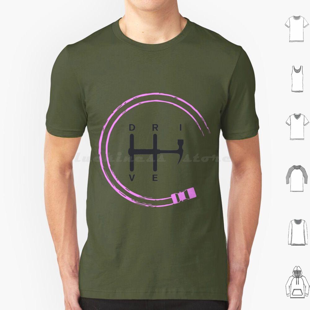 DriveDonut  Hammer Logo T Shirt Big Size 100 Cotton Drive Ryan Gosling Synthwave 80s Cinema Film Nicholas Winding Refen