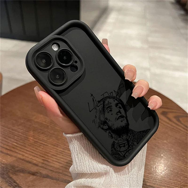 Lil Peep Hell Boy Rapper Phone Case for iPhone 16 Case iPhone 15 14 13 12 Mini 11 Pro Max 16 Plus XS 15Pro Shockproof Back Cover