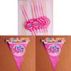 Adorable My Little Pony Girls Theme Tableware For Festive Birthday Party Decor