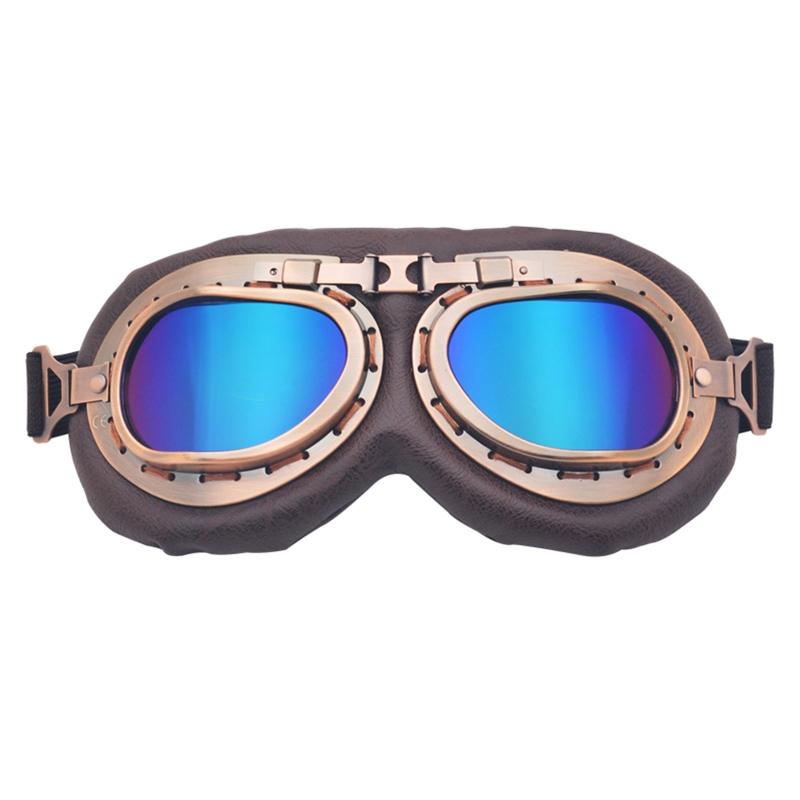 Motorcycle Goggles Off-road Motocross Sunglasses Electrical Motorbike Scooter Sport Eyewear Retro Helmet Glasses