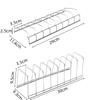 1/2pcs Stainless Steel Dish Desktop Draining Rack Buy Land Home Cutlery Dishes Pot Lid Racks Kitchen Storage Space Saving Tools