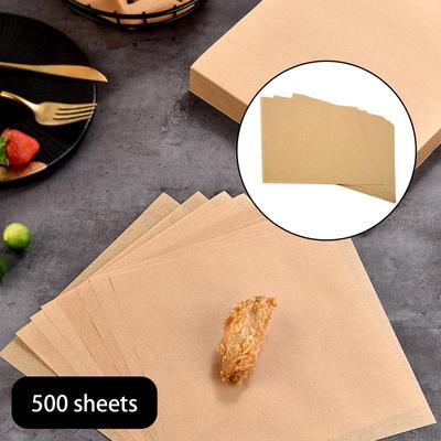 Paper Liner Parchment Waterproof Unbleached Baking Sheets for Snack Cookies Grilling BBQ