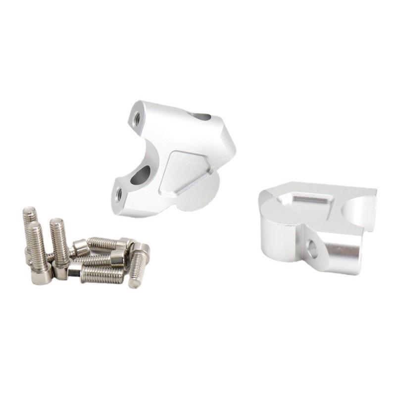 Handlebar Riser Adapter Kit BMW R1250RT Motorcycle - Adjustable Height Extension Clamp