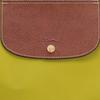 Longchamp Leather Trimmed Embossed Logo Nylon Tote Bag Women Tote Kiwi-Green 10306HGH036