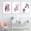 Hygienist Dental Art Tooth Fairy Clinic Watercolor Teeth Canvas Print Wall Pictures Decor Canvas Painting Wall Art Poster Dental