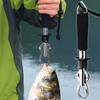 Fish Controller with Weight Scale Ruler Device Fishing Nipper Fish Catching Grip Clip Stainless Steel Fish Clamp Fishing Pliers