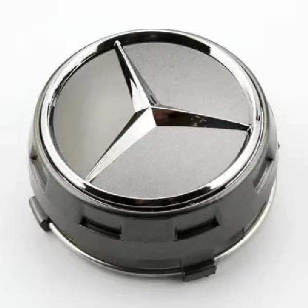 For Mercedes Benz 4pcs 75mm Black Red Raised Car Styling Wheel Center Cap Hub Covers Badge Car Accessories For Mercedes Benz AMG