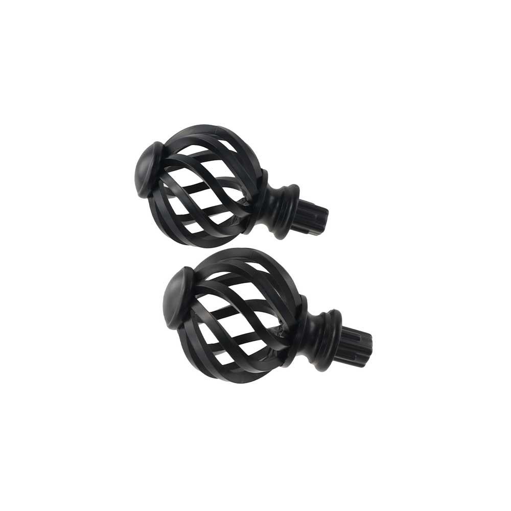 Replacement Window Head Rods Spiral Spiral Ball Drape Accessories Curtain Rod Finials  Living Room