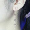 Color Gold Hollow Ball Earphone Women'S Purple Gold High-End Temperament Rose Gold-Plated Earphone
