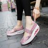 Fashion 2025 New Women's Shoes Hand Woven Casual Shoes Thick Bottom Breathable Single Sandals Slip-On Lazy Travel Shoe Chaussure Femme