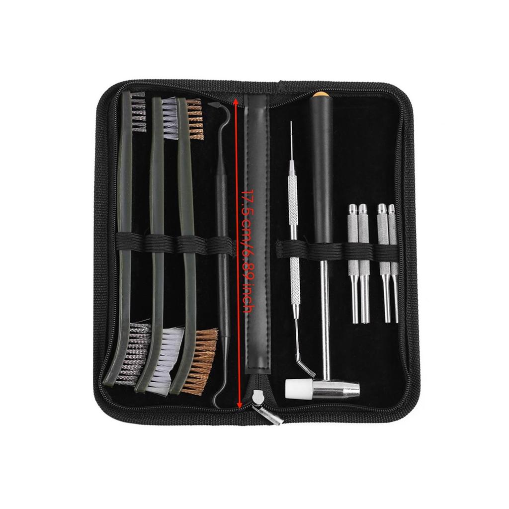 Rust Removal Tool Set with Brush Heads Compact for Workshops