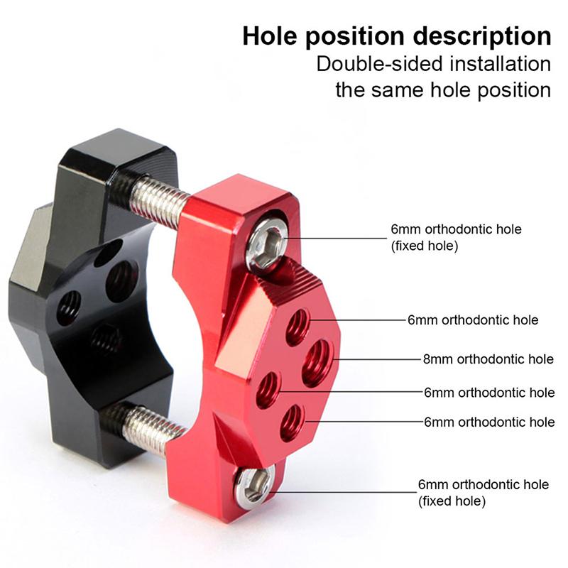 Motorcycle Stent 32/42/54Mm Bracket Bumper Clamp Headlight Mount Clip Handlebar Holder