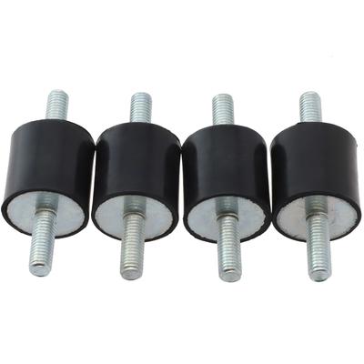 M8 Thread 4pcs Anti Vibration Rubber Feet for Heat Pumps Air Conditioning Engines and Compressors To Minimize Vibration