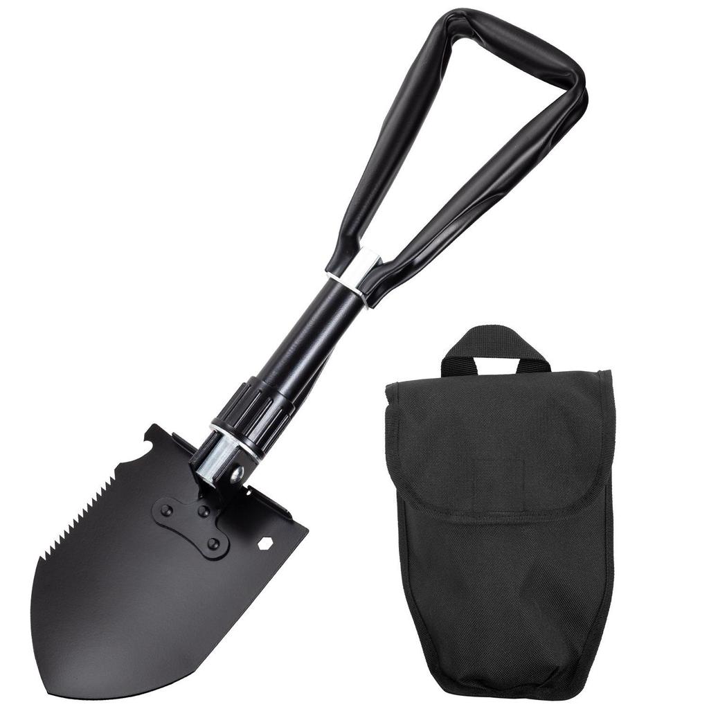510 Manganese Steel Multi-Functional Engineer's Shovel: Portable and Foldable for Outdoor, Camping, and Vehicle Use.