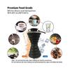Collapsible Water Bottle, Camping Cup with Carabiner, Reuseable Silicone Foldable Leak Proof Portabl