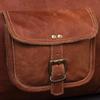 24" Goat Leather Men Travel Bag Gym Luggage Genuine Vintage Brown S Duffel New